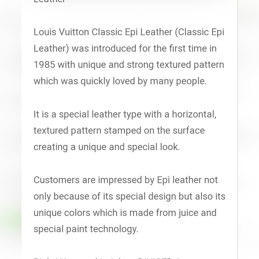 Louise Vuitton's Epi leather Authentic 'via demizon' backpack - fixed price - Picture 13 of 14